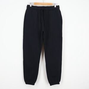 American Giant Women's Classic Fleece Sweatpant Jogger Black Size Medium NWOT